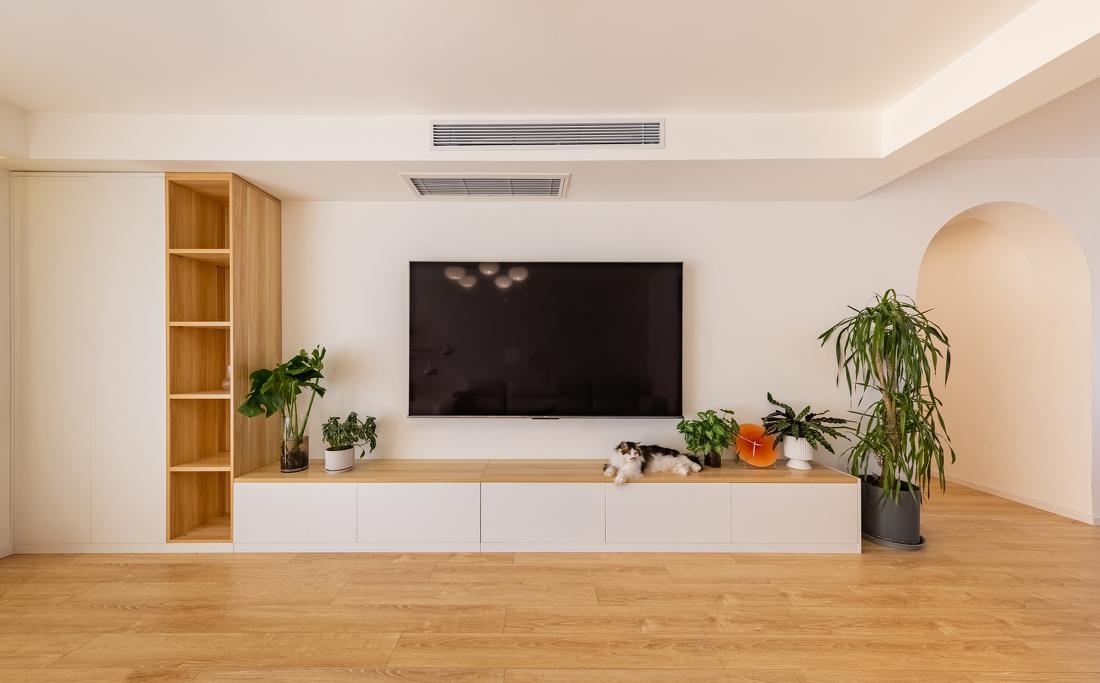 现代原木风房山三居丨中国房山-32