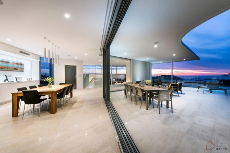 豪华别墅 现代风格珀斯City Beach私人住宅设计-16