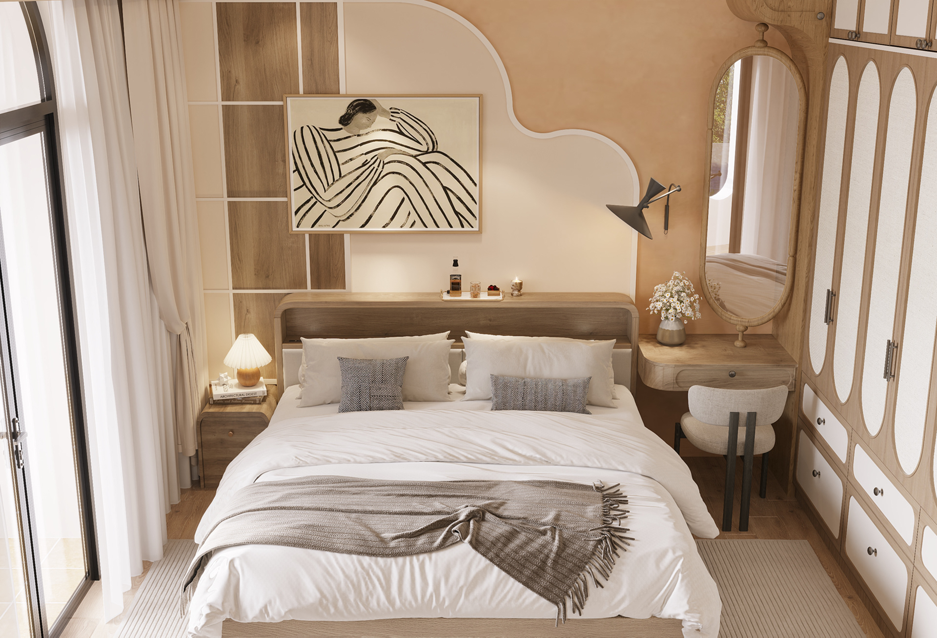 仁贤居（由于NHAN YEN可能是越南语人名或地名等特定名称的拼音，这里按常见越南语人名仁贤来处理，HOUSE是房子、居所，组合成较合适的中文表达仁贤居 ，若有更准确背景信息可进一步调整） 丨越南胡志明市-24