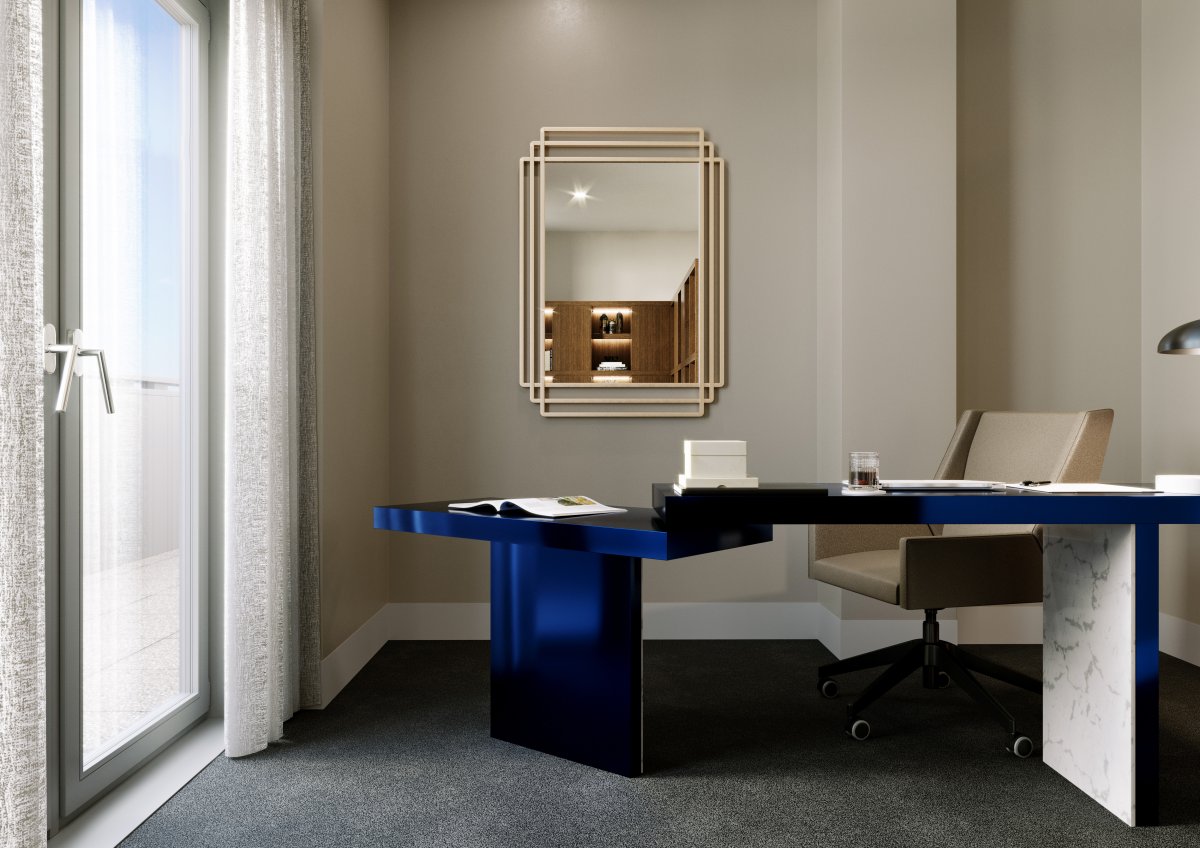 天际线公寓室内设计丨Angel O'Donnell-7