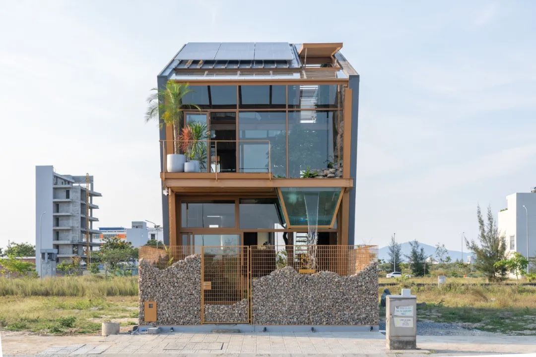 172 m²越南退休住宅(Ga·o House)-0