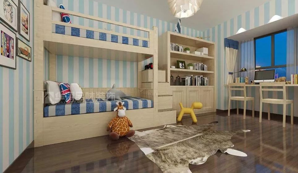 二胎儿童房设计攻略，打造五彩斑斓的童年-21