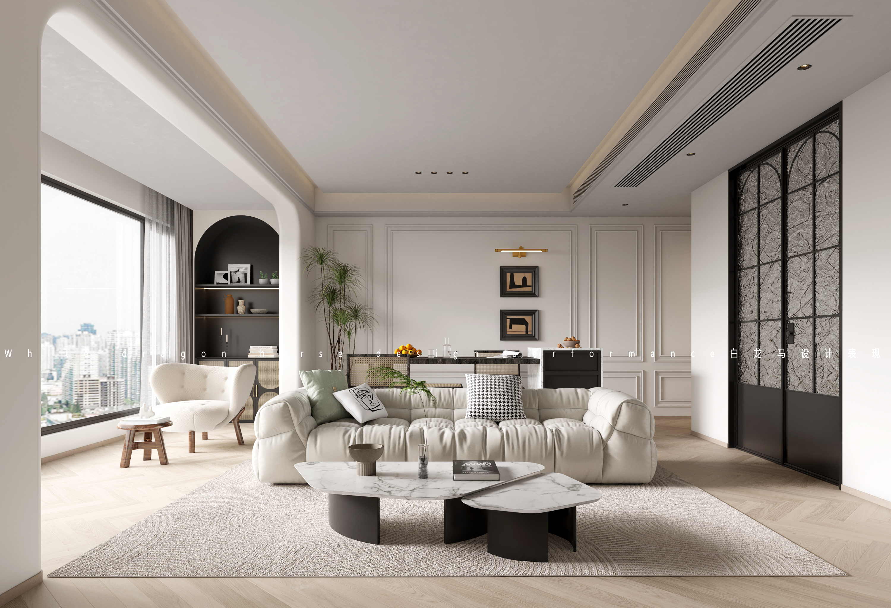 中古风格——白龙马效果图-9