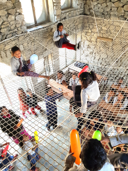 Shree Shila Devi School扩建项目丨尼泊尔丨supertecture团队-36