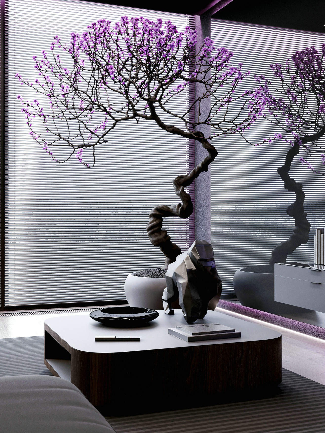 高级黑+浪漫紫色系灯光-4