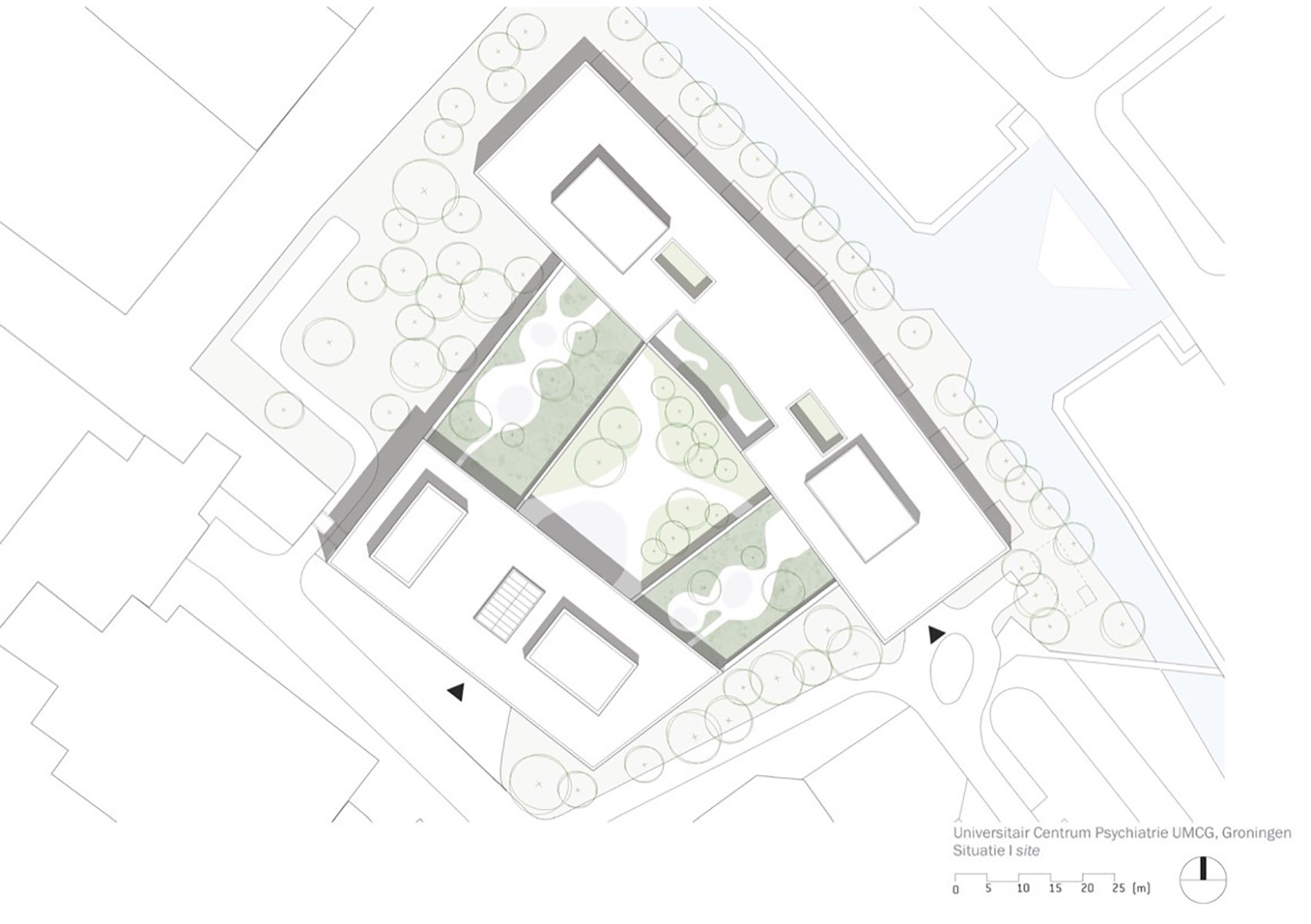 格罗宁根大学精神病学中心丨荷兰格罗宁根丨Atelier PRO+Vakwerk Architecten-65