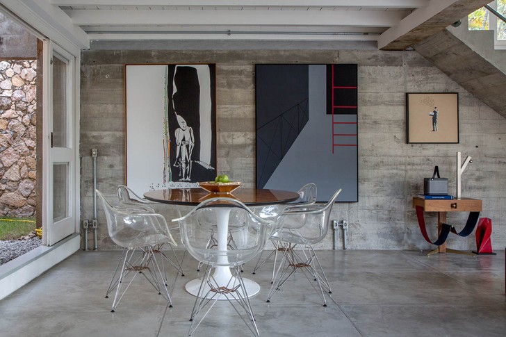 巴西里约现代家庭别墅设计-12