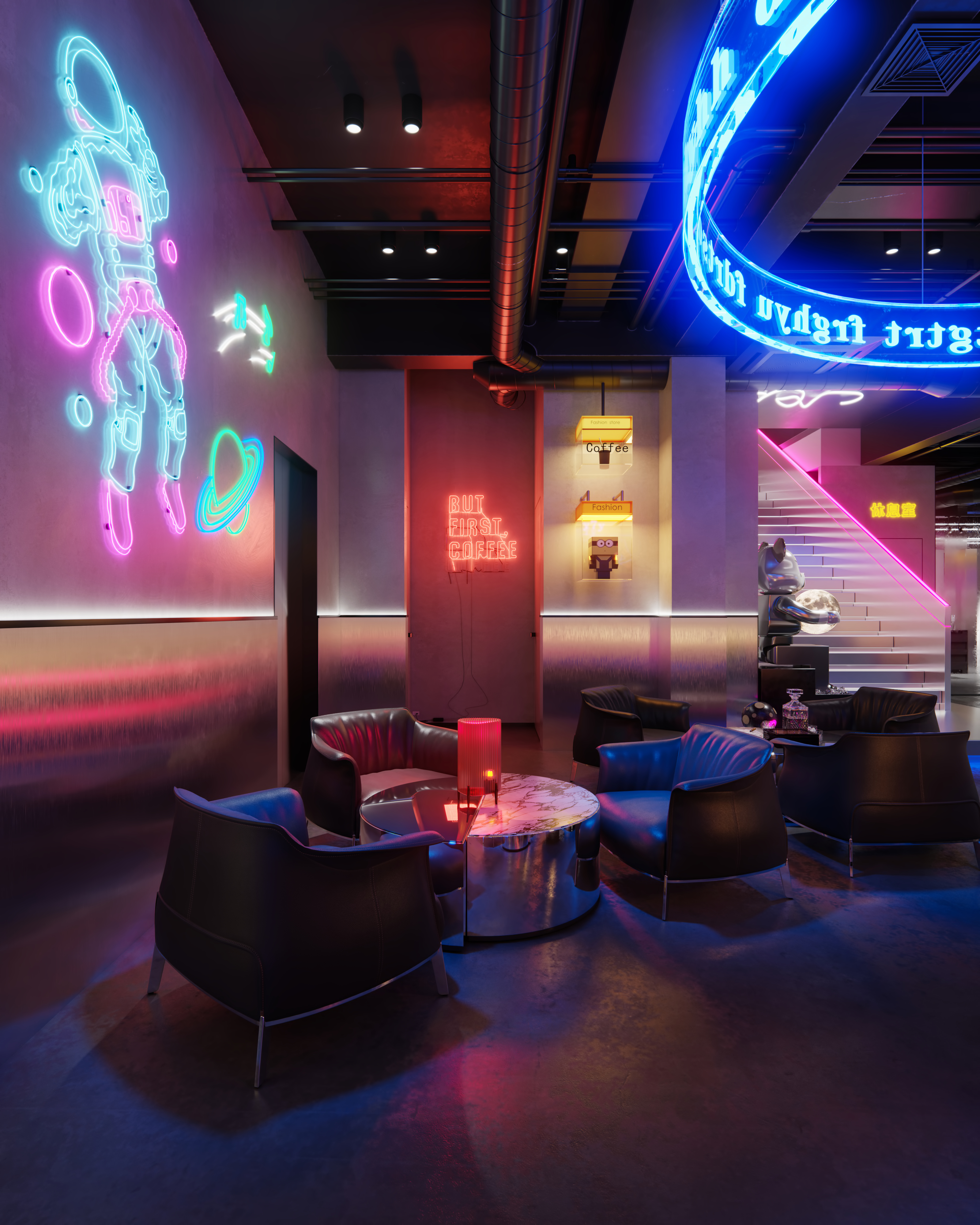 酒吧 理发店 酒馆-2