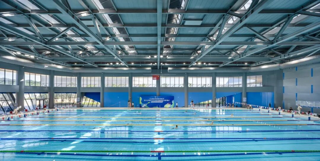 江山市虎山运动公园游泳馆，山川卧龙-87