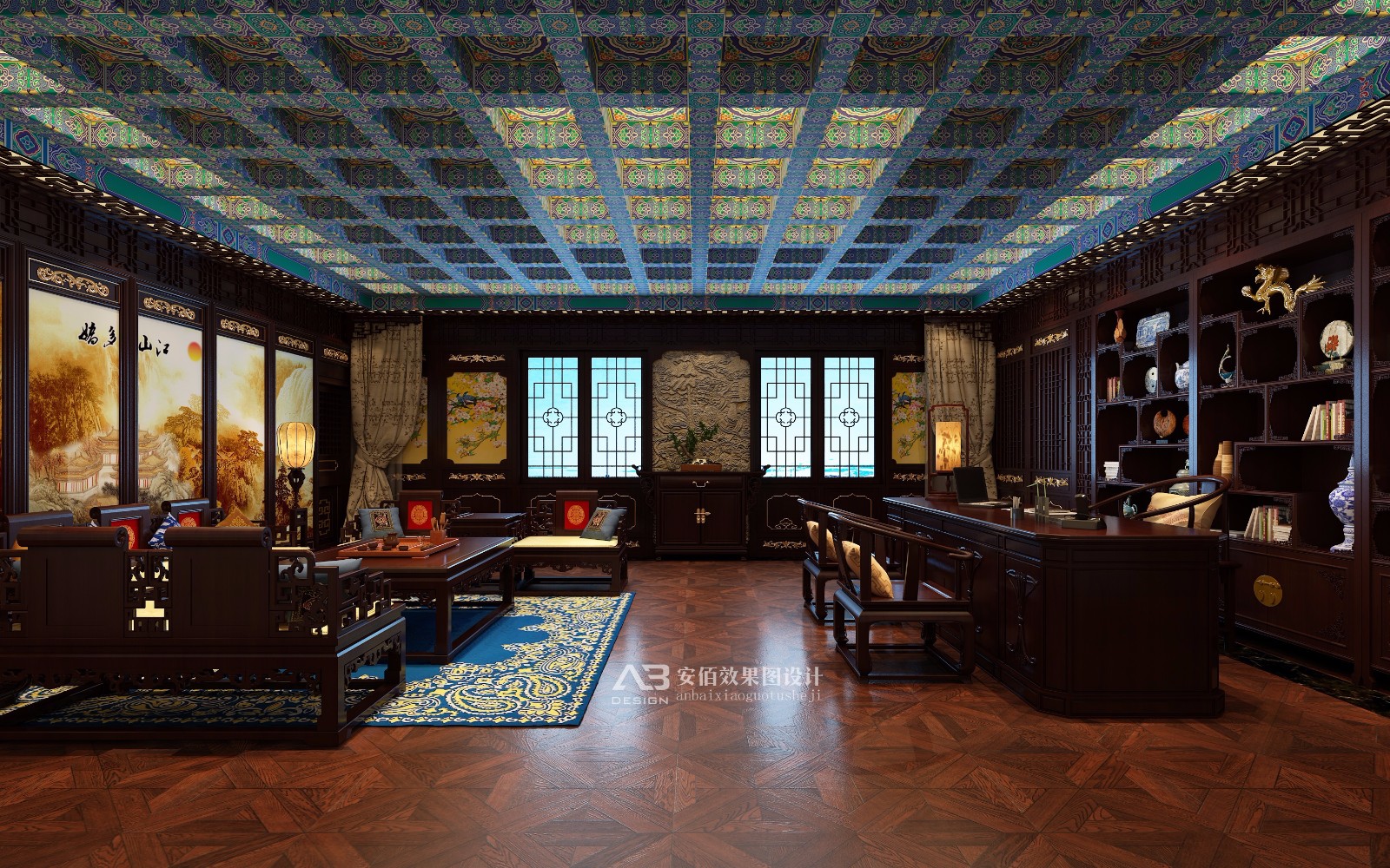 安佰建筑设计 | 打造极致办公空间-1