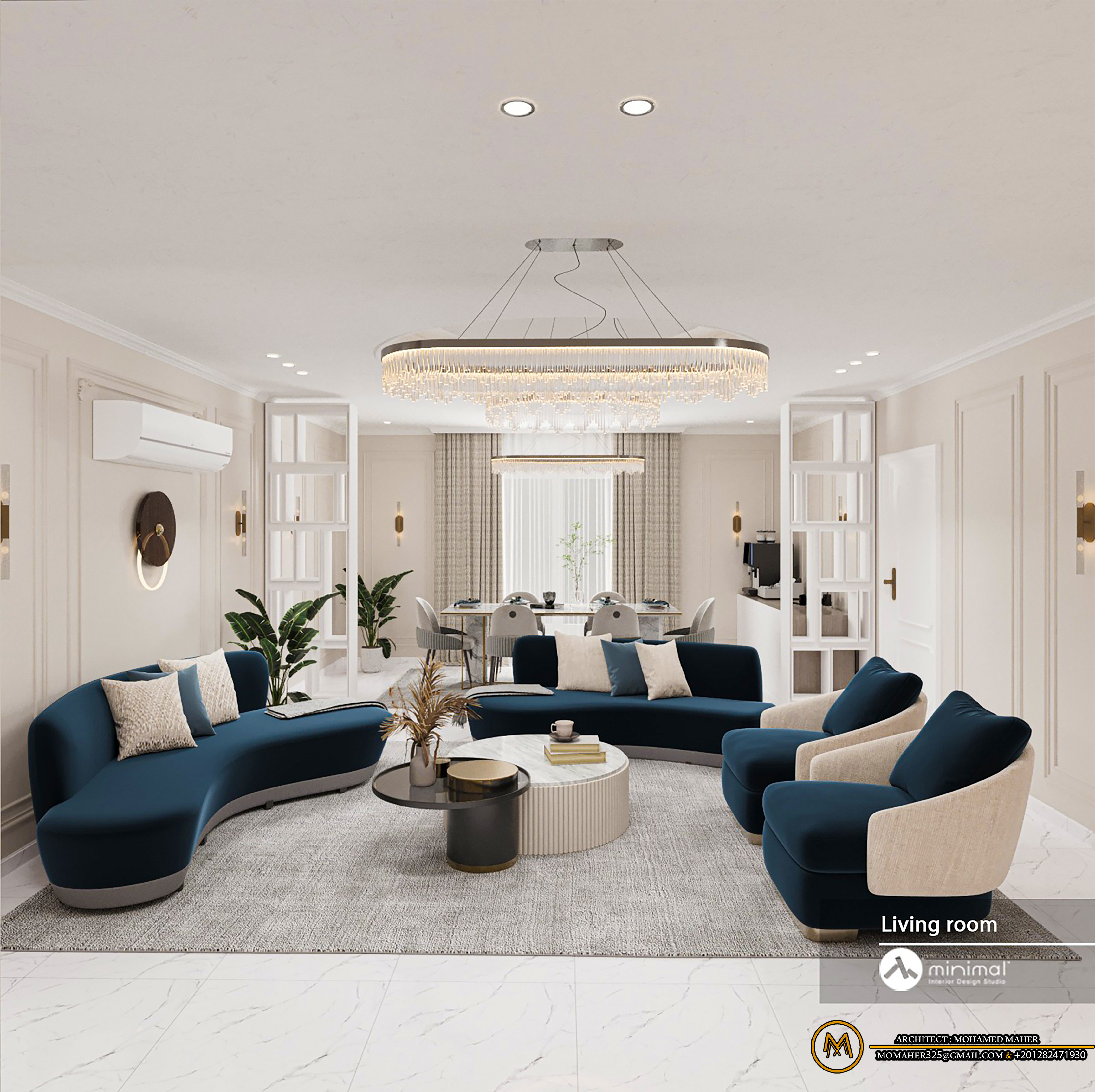 Dinning & livingroom for Minimal-1