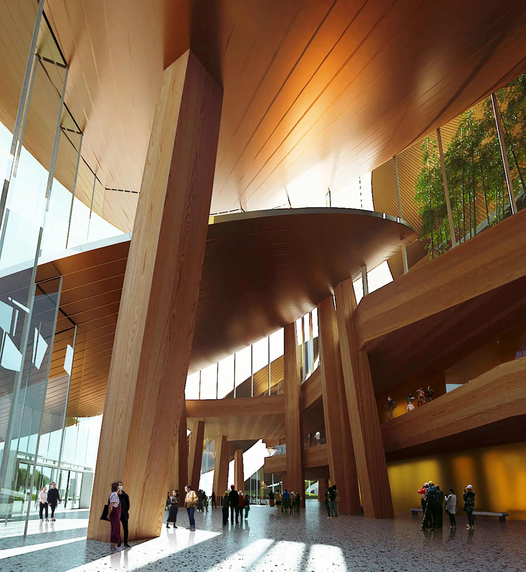 安吉“两山”未来科技城文化艺术中心丨中国浙江丨MAD建筑事务所-3