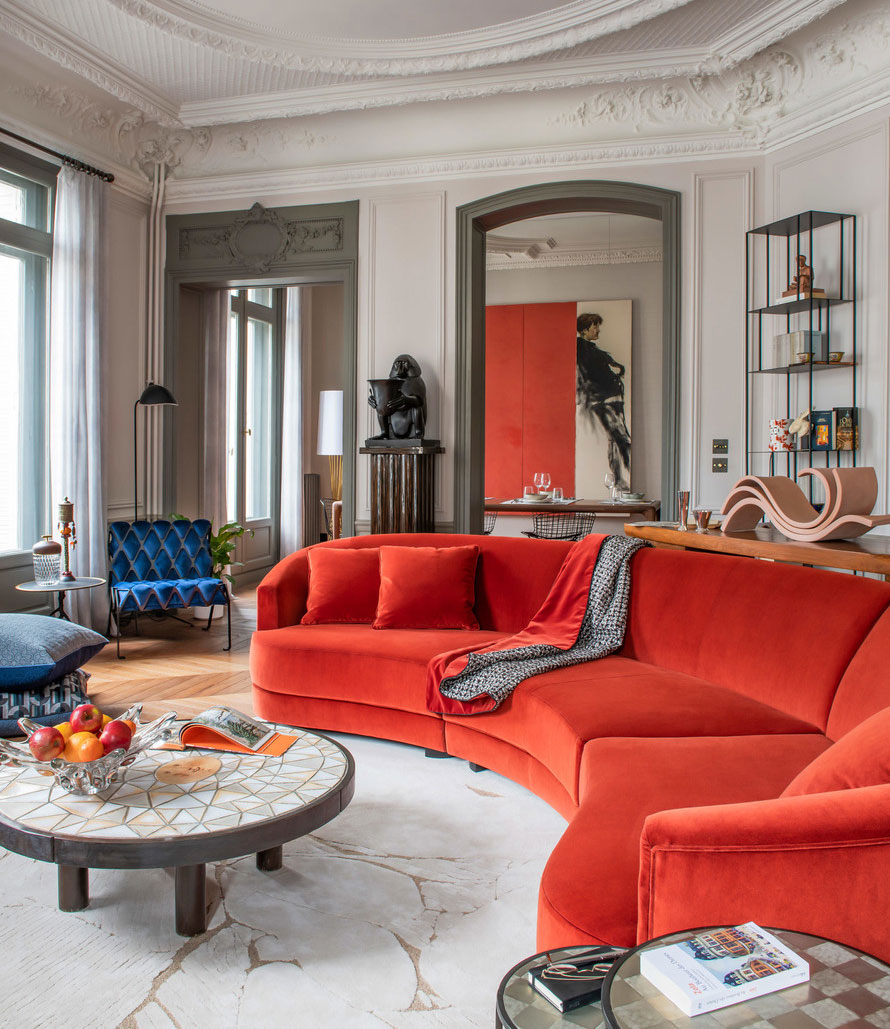 巴黎歌剧院旁的华美古典公寓-1