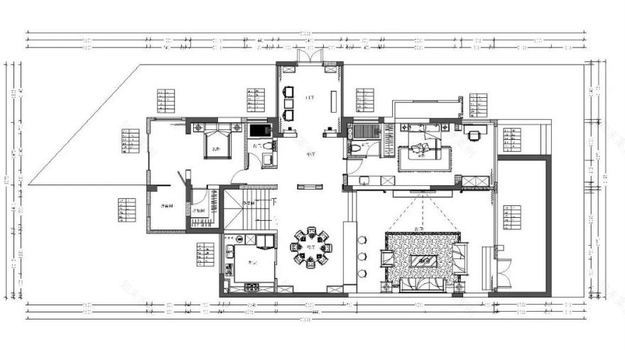 新中式别墅设计,武登高打造 460㎡优雅奢华空间-11