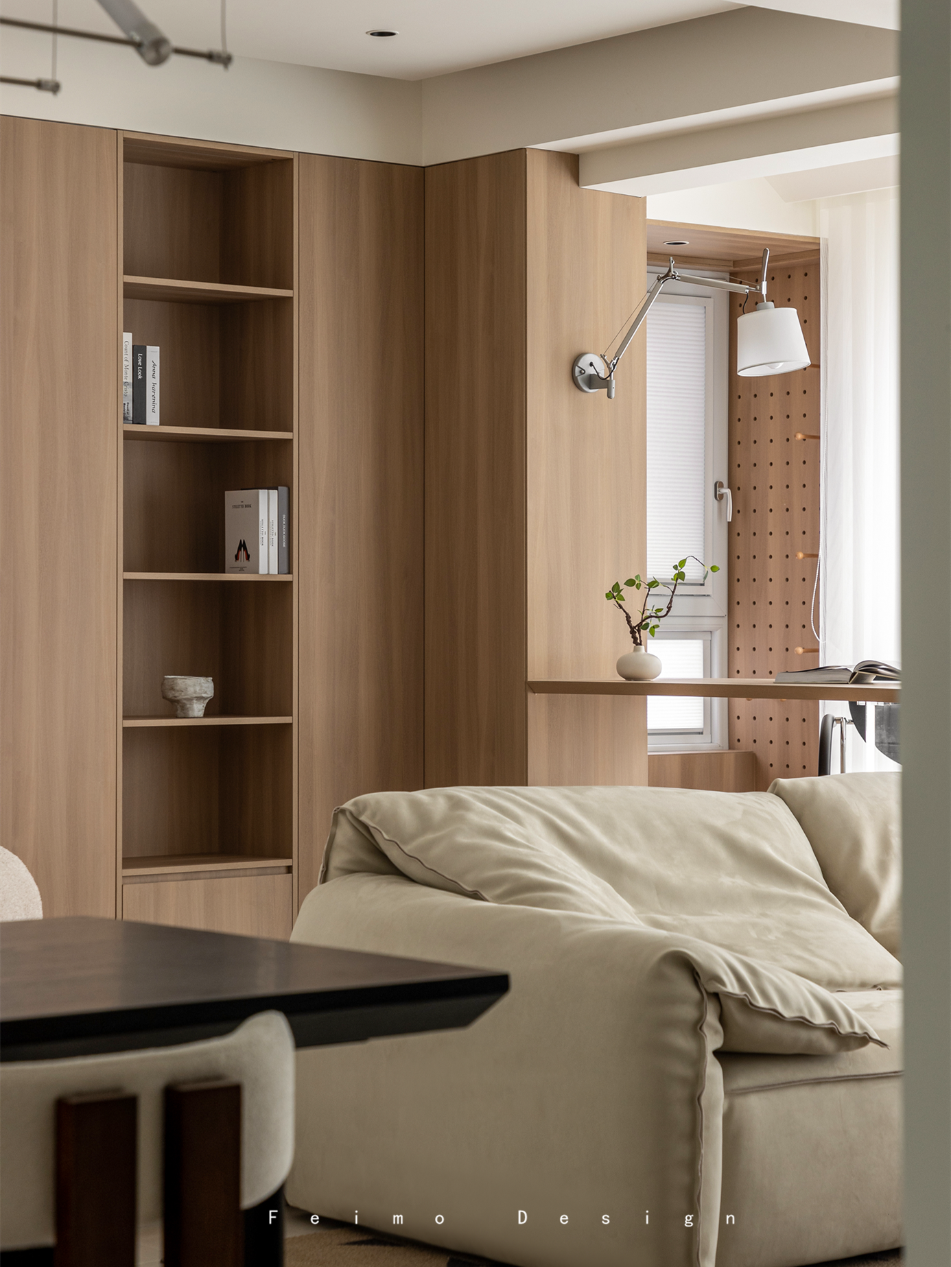 暖阳 · 合肥110㎡现代原木风住宅设计丨中国合肥丨飞墨设计组-15