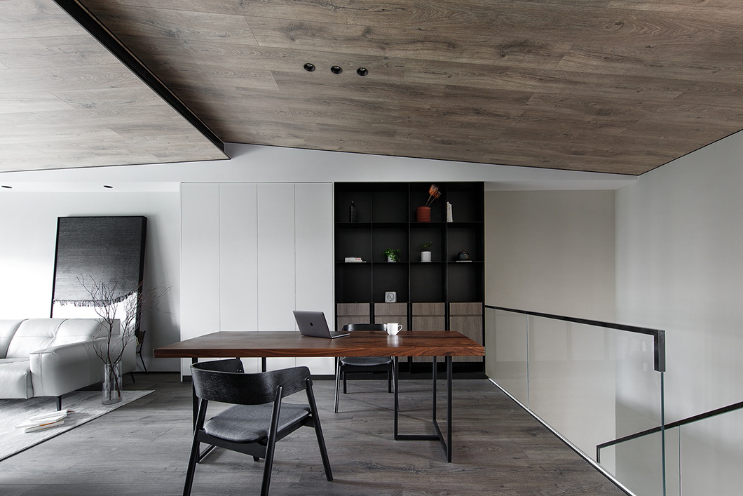 极简黑白,打造轻盈自在的生活空间丨中国淮安丨CX.D 辰夏空间规划-47