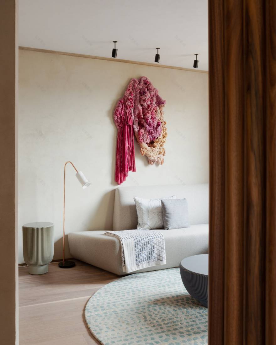 纽约豪华三楼层公寓 | 家庭团结的现代设计-30