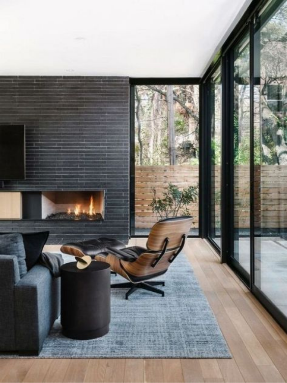 Stagg Mountain Modern楼上家庭房设计-29