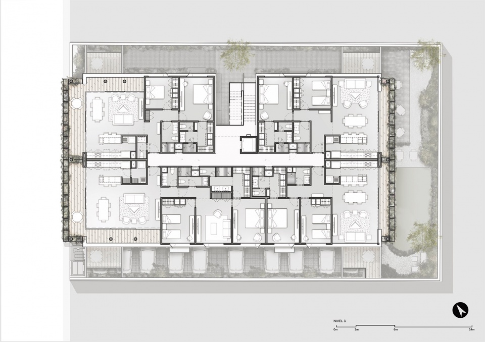 墨西哥 Hacienda Santa Bárbara 107 公寓丨墨西哥克雷塔罗丨Cuartopiso +Barragán Arquitectos-51