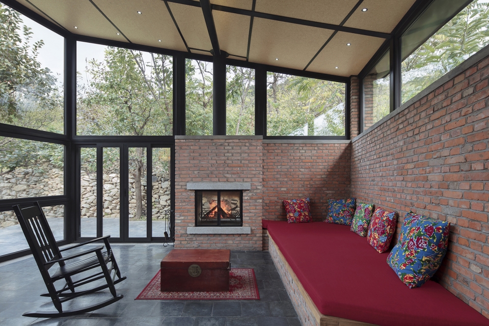 长城脚下杏花飘香的度假屋-40