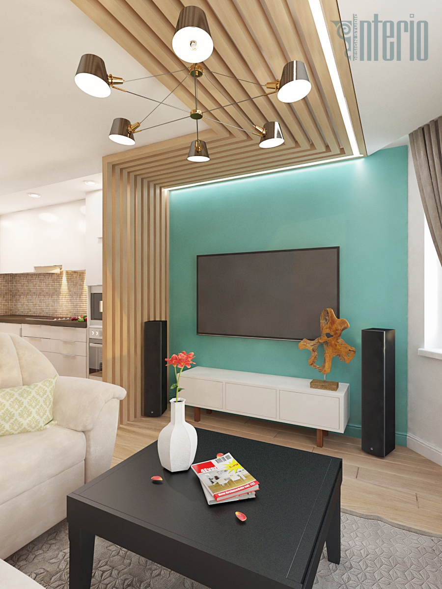 95平米公寓室内设计项目丨俄罗斯诺夫哥罗德丨INTERIO设计工作室-12