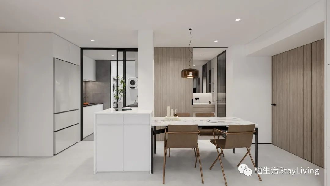 80平米福田景鹏大厦公寓设计丨中国深圳丨Echo-19