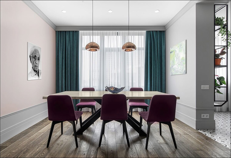 居家填色游戏——108m²缤纷生活宅 | 33BY Architecture-3