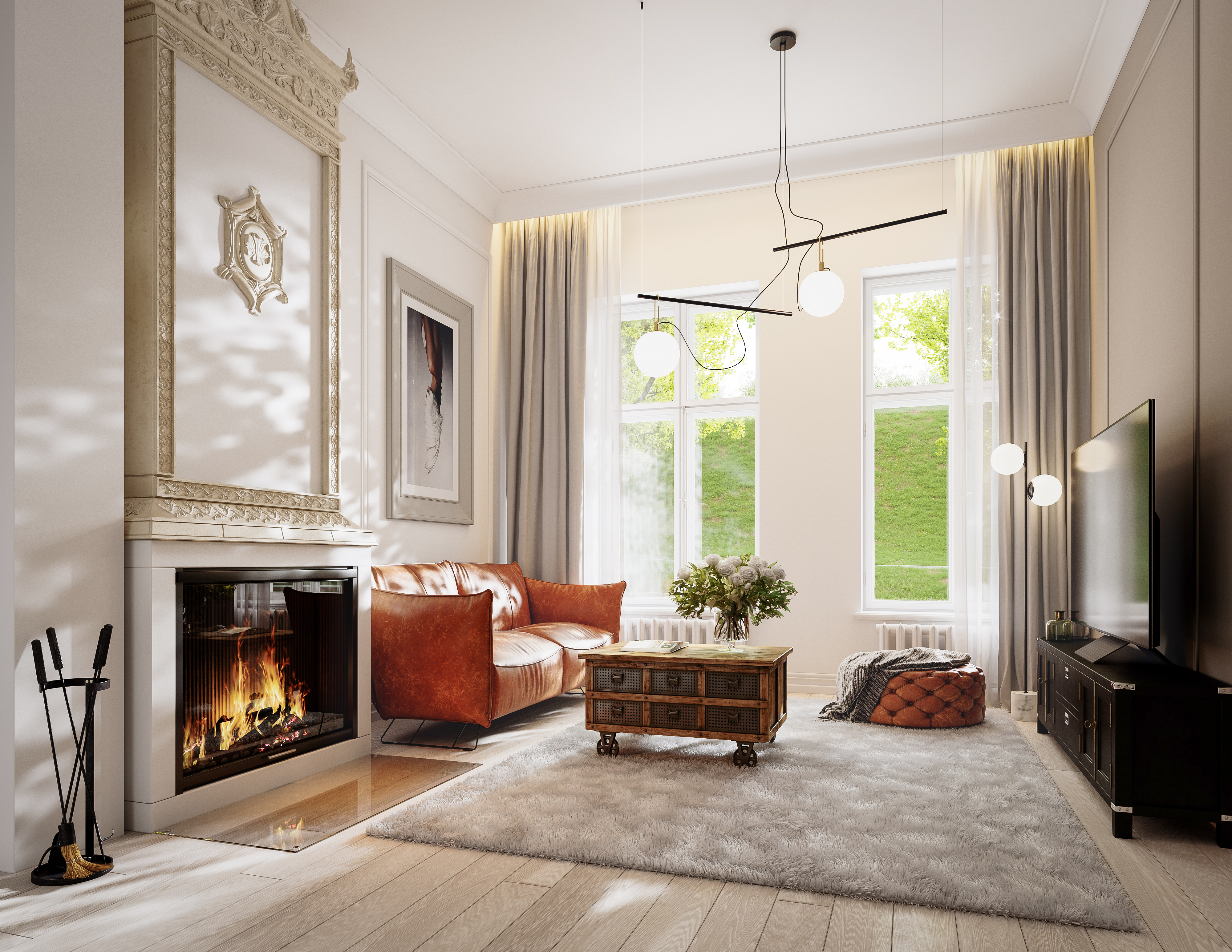 Property CGI | Historical and contemporary apartments-16