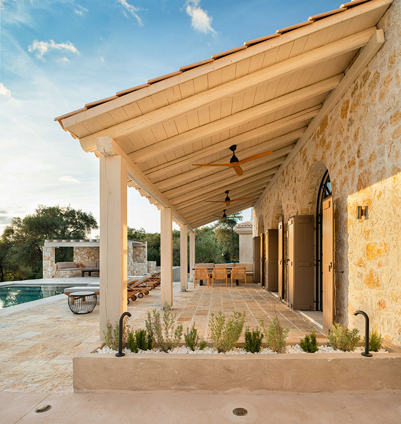 现代石材别墅，温暖时尚的科孚岛之家-15