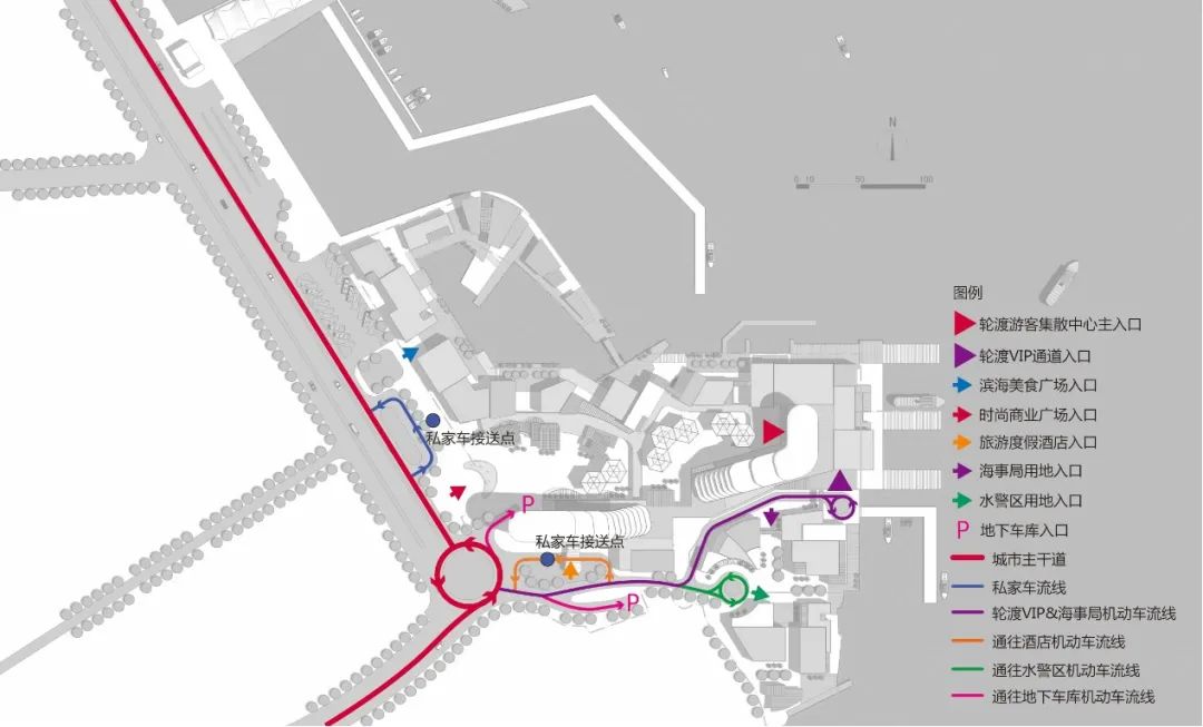 厦门嵩屿码头旅游综合体丨SBA·思倍建筑设计-47