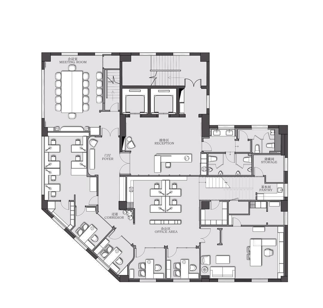 上海弘昌晟集团办公空间室内设计案-15