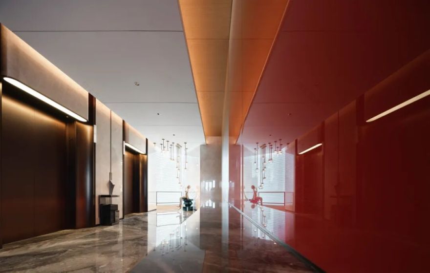 CQADI新作|重庆曦越铂尔曼酒店:城芯五星酒店的空间诗学-92