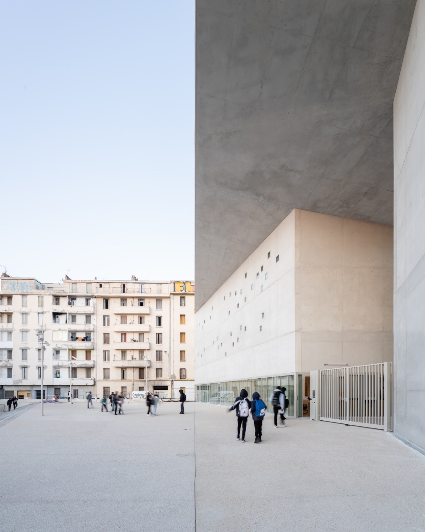 Joséphine Baker中学校，法国 / Panorama Architecture-12