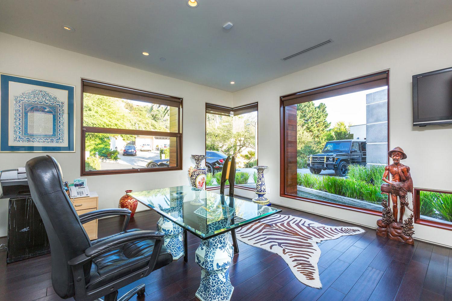 加州比佛利山庄绿色全景豪华住宅-35