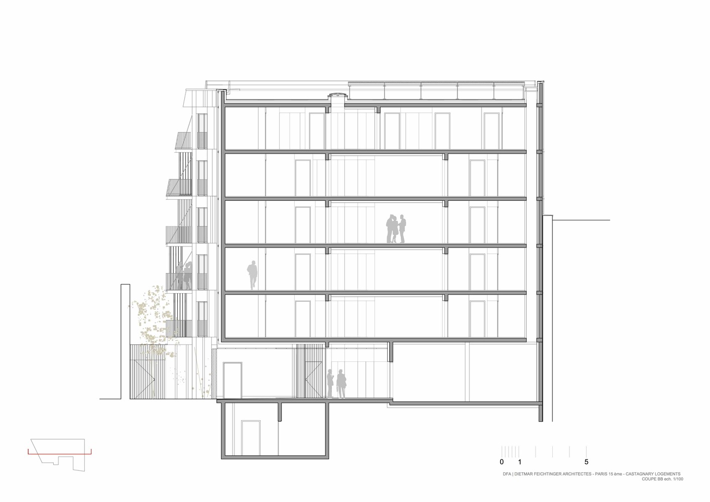 巴黎卡斯塔格街住宅楼-65