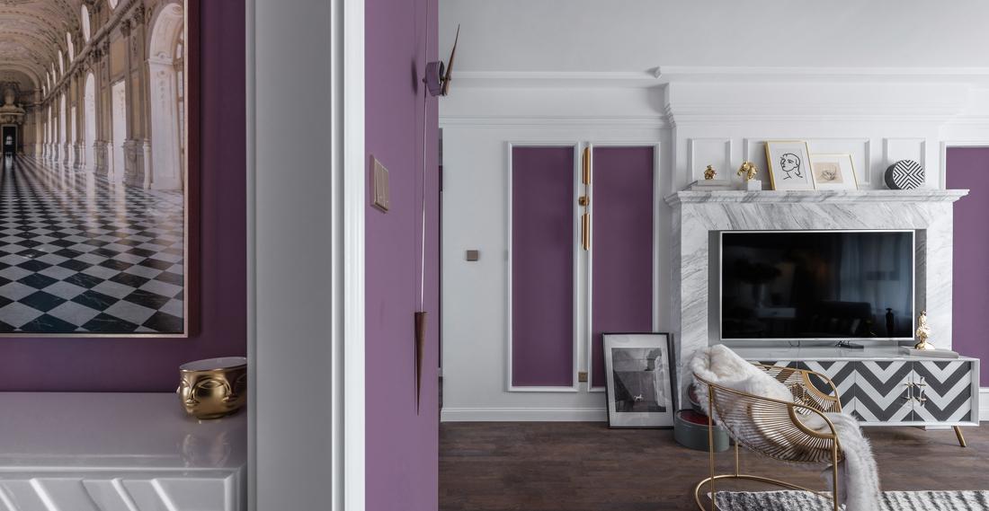 深白设计丨平层丨她的主场-2