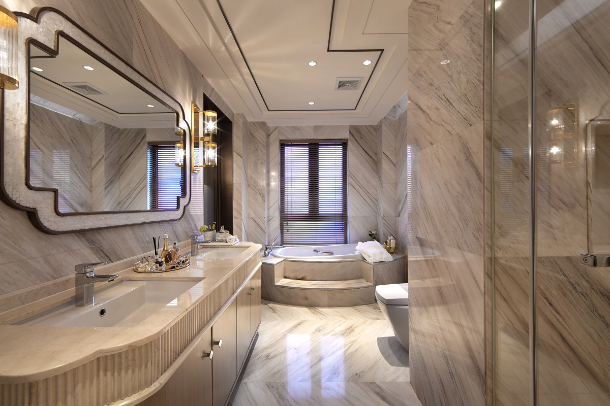 君临天下豪宅：轻奢风吹拂下的别墅设计  辛视设计-33