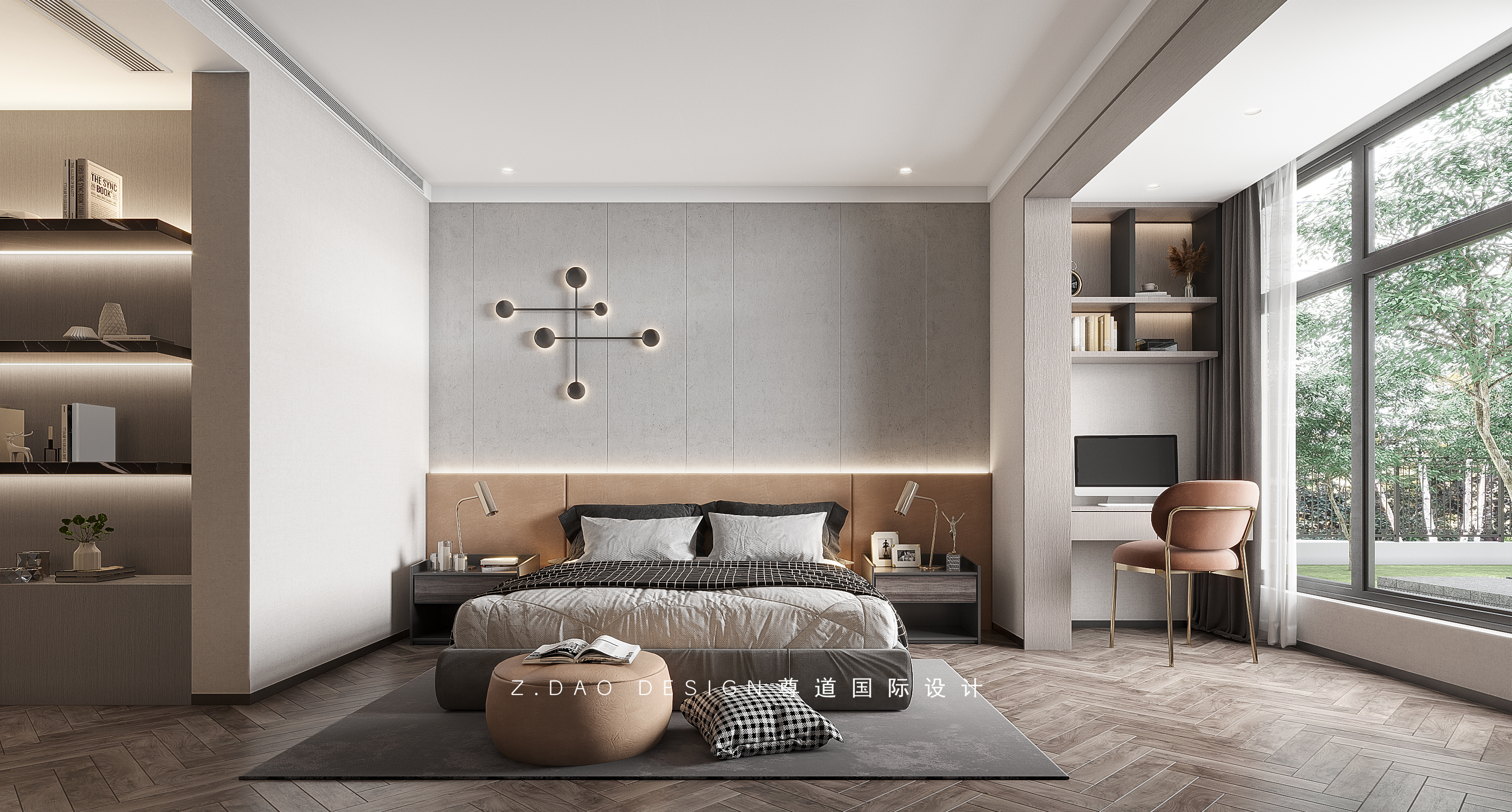 《栖隅》碧桂园现代简约风大平层设计丨合肥尊道国际设计-19