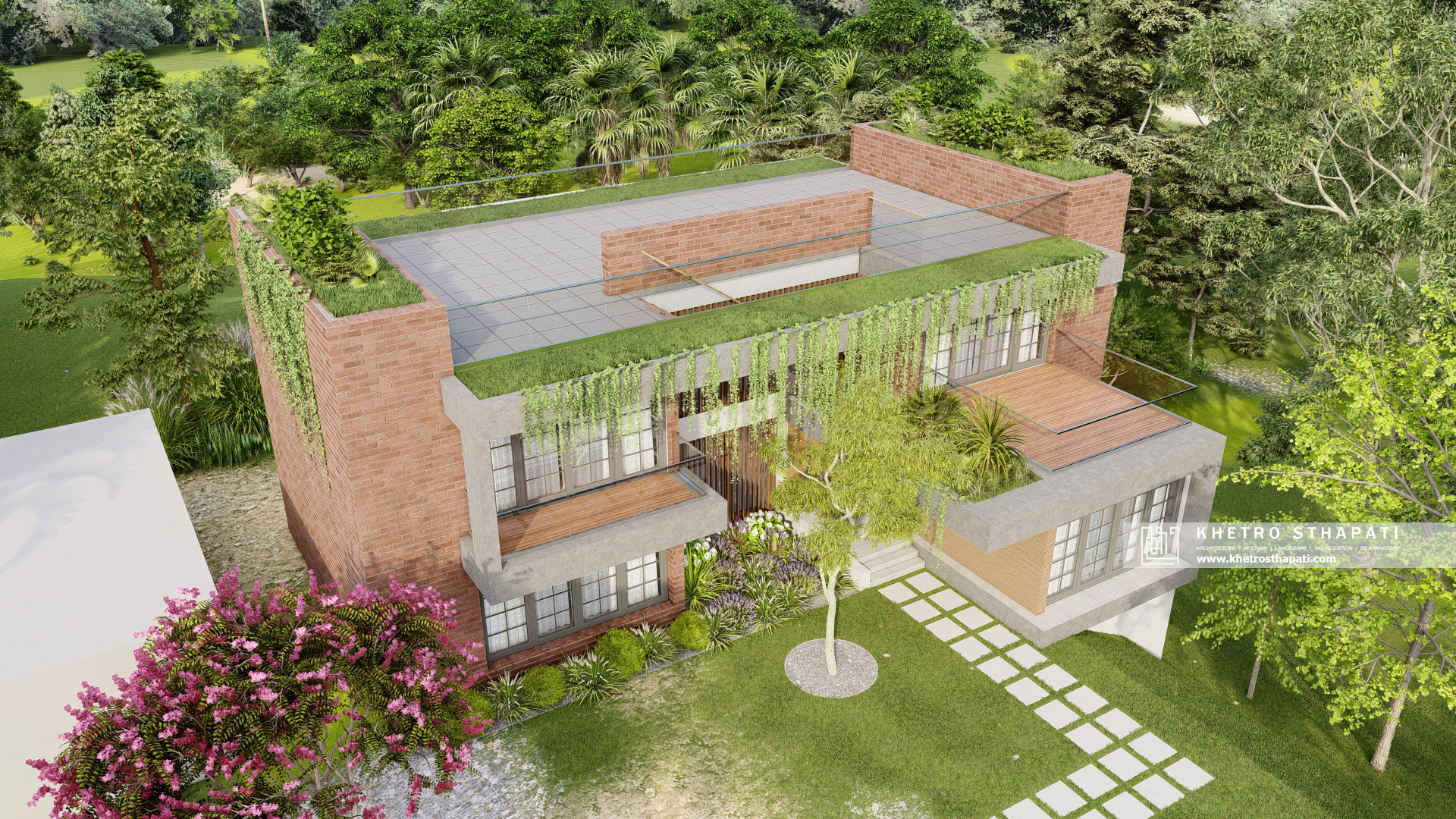 豪华复式设计丨Khetro Sthapati-8