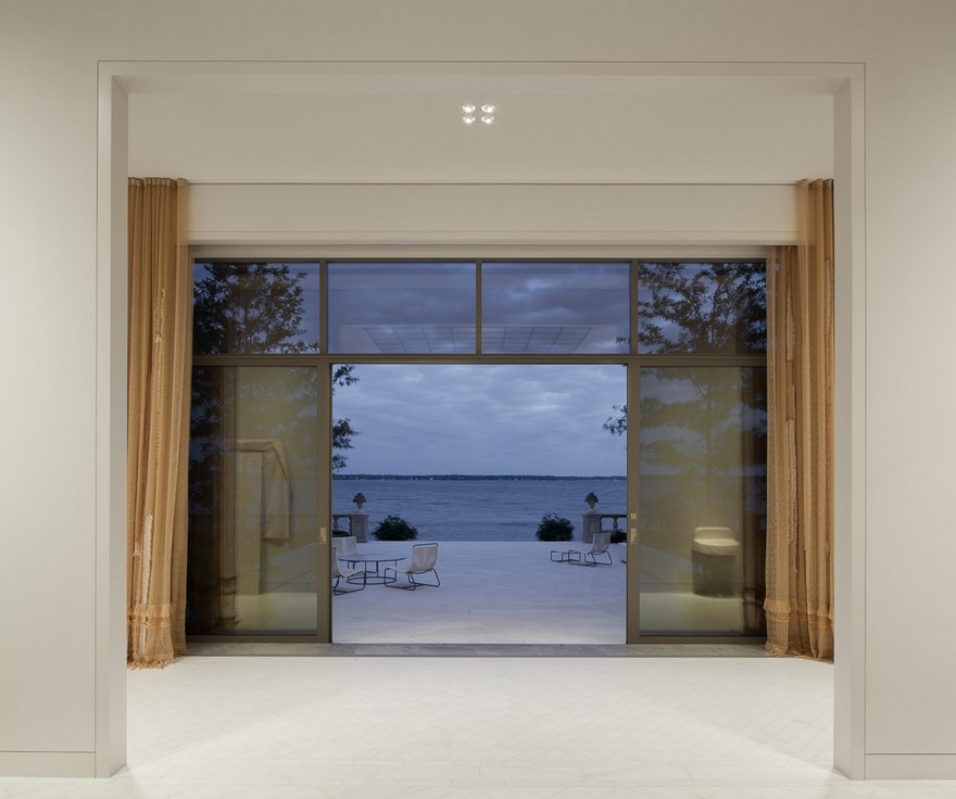 纽约湖畔现代别墅，艺术与自然完美融合-29