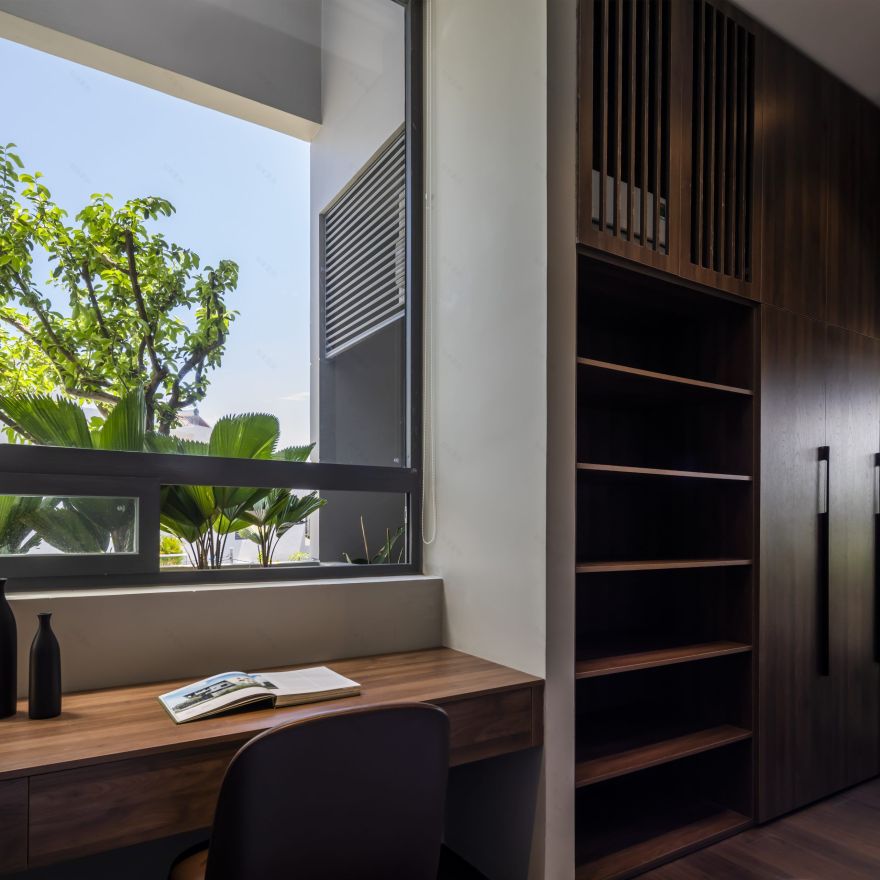 越南芽庄 Bi House 度假屋——融入自然的绿色建筑设计-34