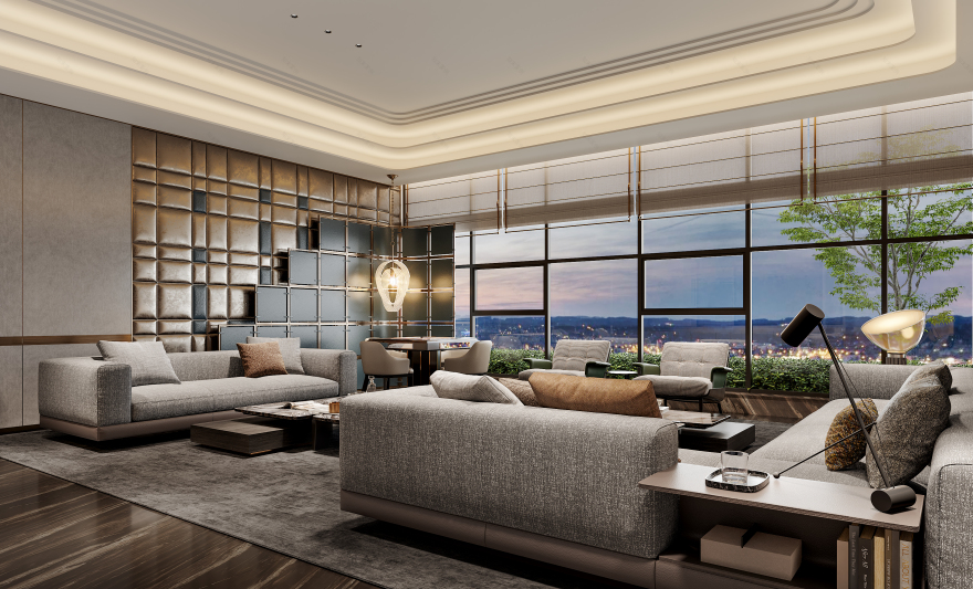 高端会所设计丨中国榆林丨郑合建筑设计咨询(西安)有限公司-16