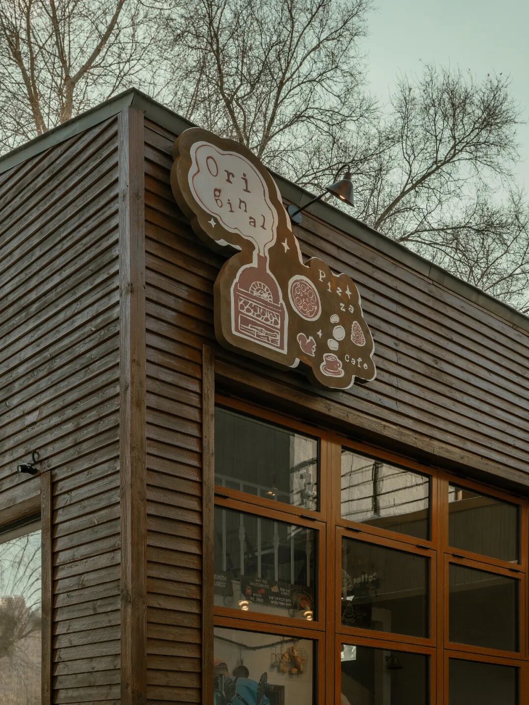 黑松果coffee& pizza丨中国长春丨杨光空间设计工作室-78