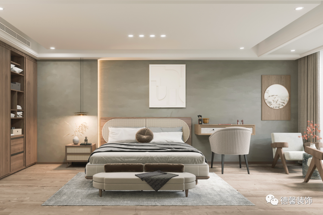 玖珑湖美式浪漫别墅丨德馨装饰-28