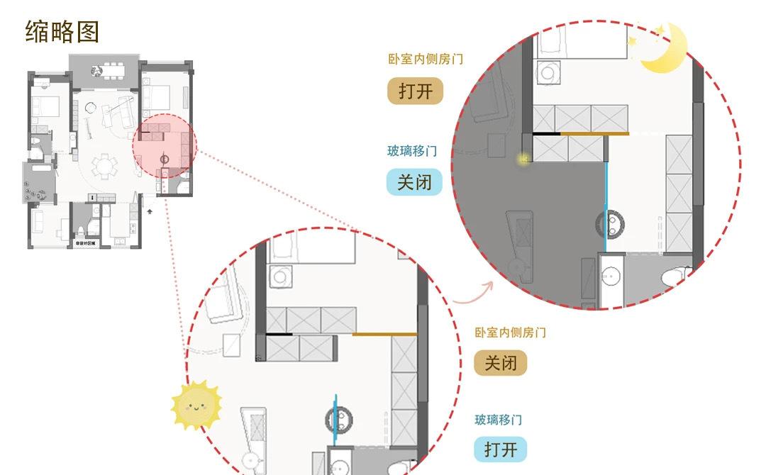 148㎡中古风平层-15