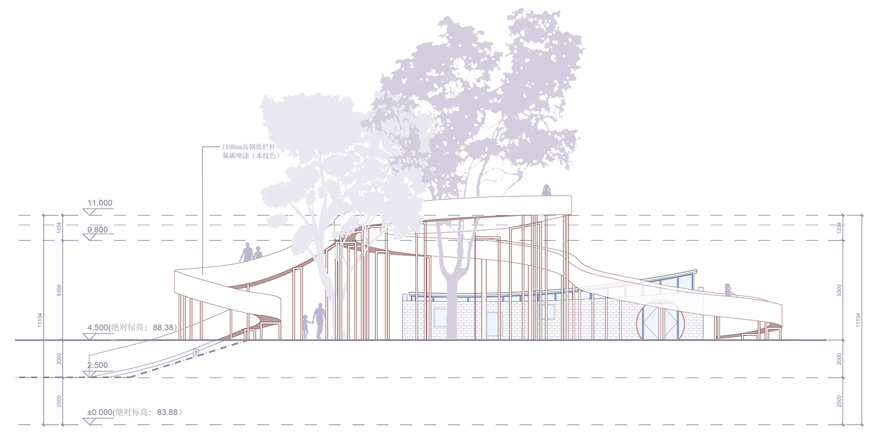 山间台&环山绿道丨中国宁波丨半间建筑-49