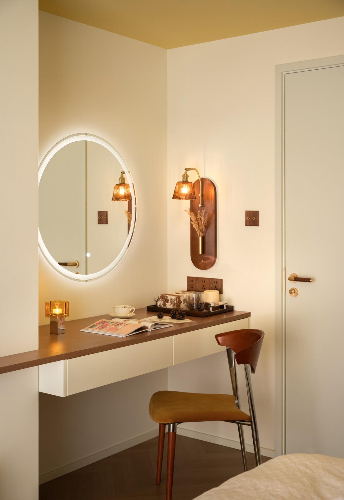 复古轻甜×包豪斯独居空间设计丨中国南京-35