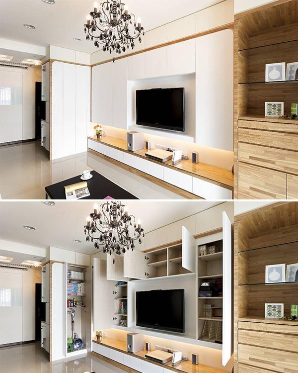 30 坪空间收纳魔法，一家五口温馨宜居-6