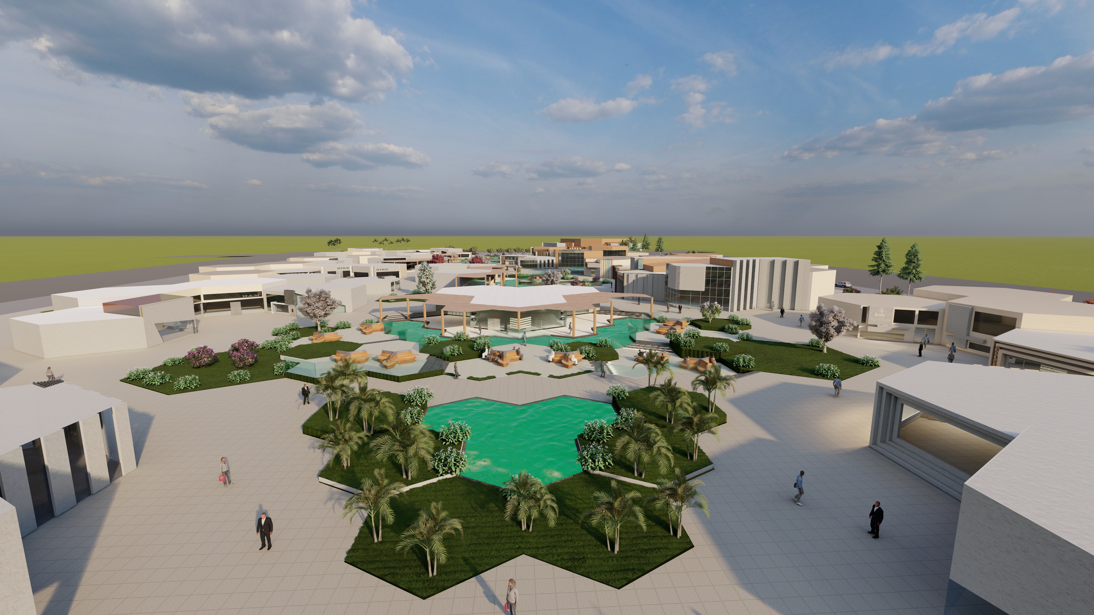 city walk project in the administrative capital-3