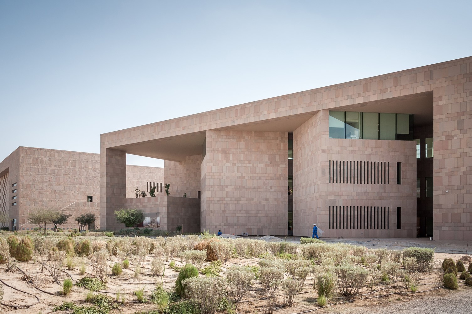 LEGORRETA 的卡塔尔乔治敦大学设计-1